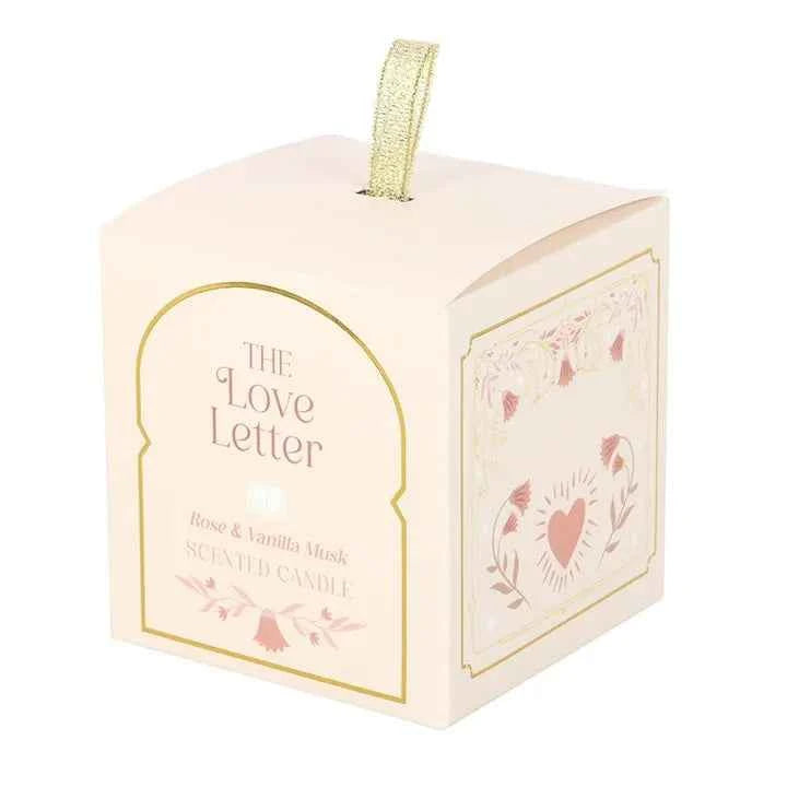 The Love Letter Rose & Vanilla Musk Candle