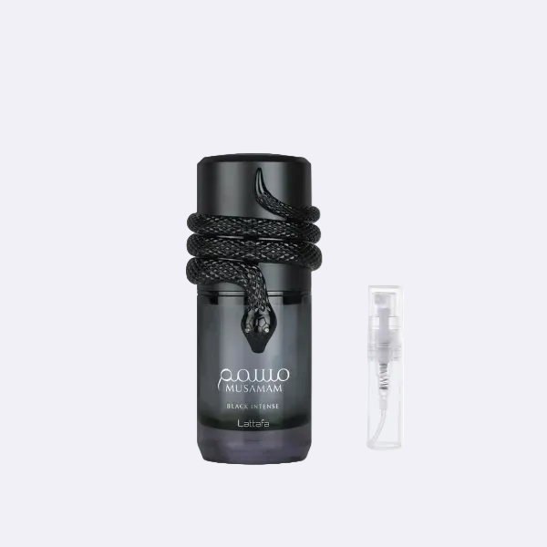 Lattafa Musamam black intense 3ml sample