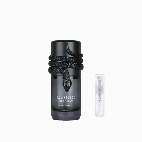 Lattafa Musamam black intense 3ml sample