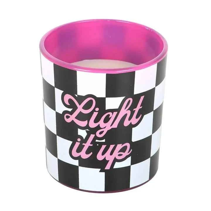 Light It Up Strawberry Vanilla Candle