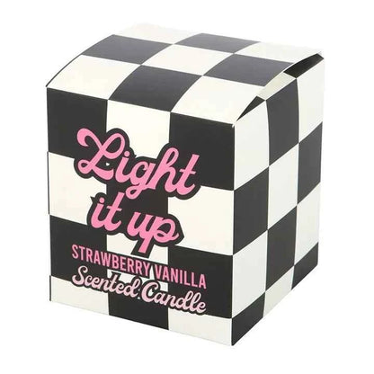 Light It Up Strawberry Vanilla Candle