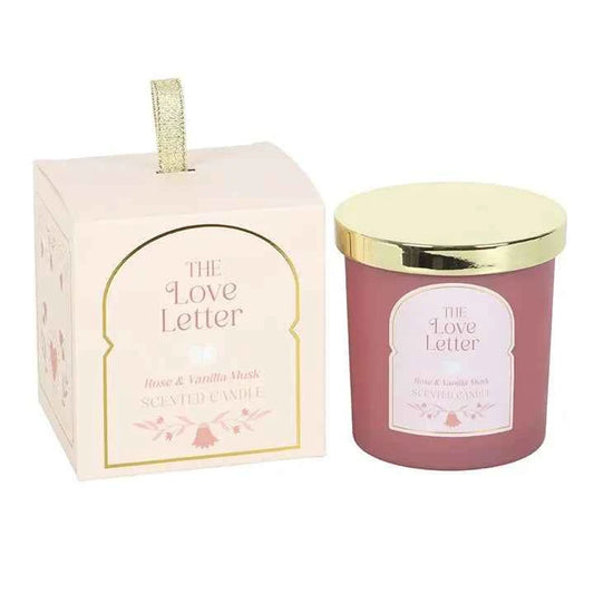 The Love Letter Rose & Vanilla Musk Candle