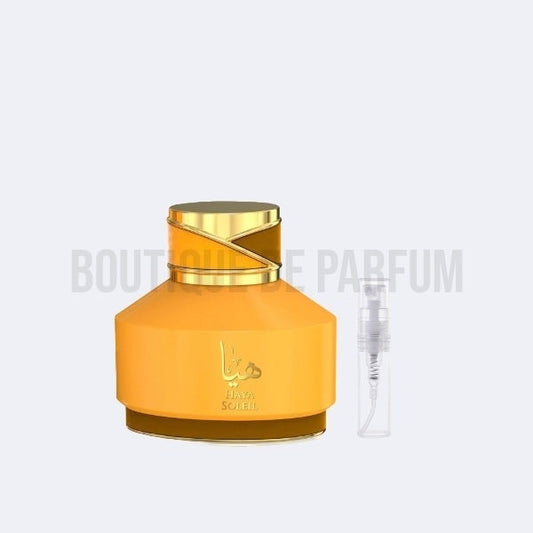 Haya Soleil 3ml sample