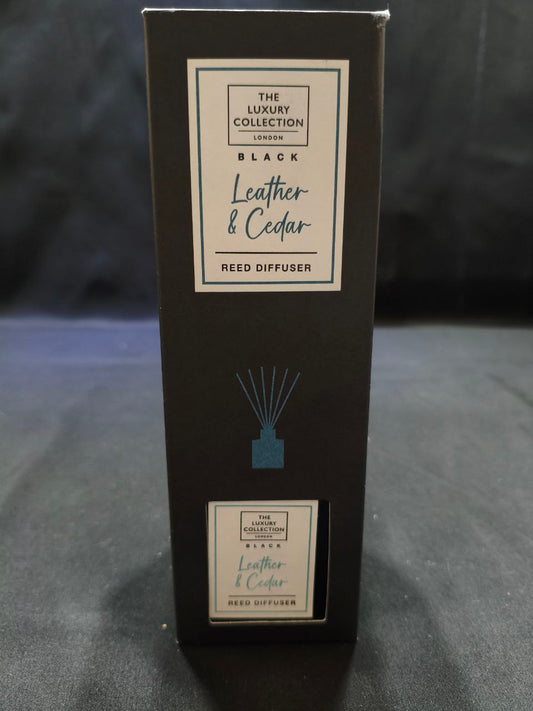 Leather & Cedar Reed Diffuser – 100ml