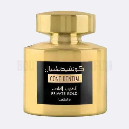 Confidential Private Gold Eau De Parfum 100ml Lattafa